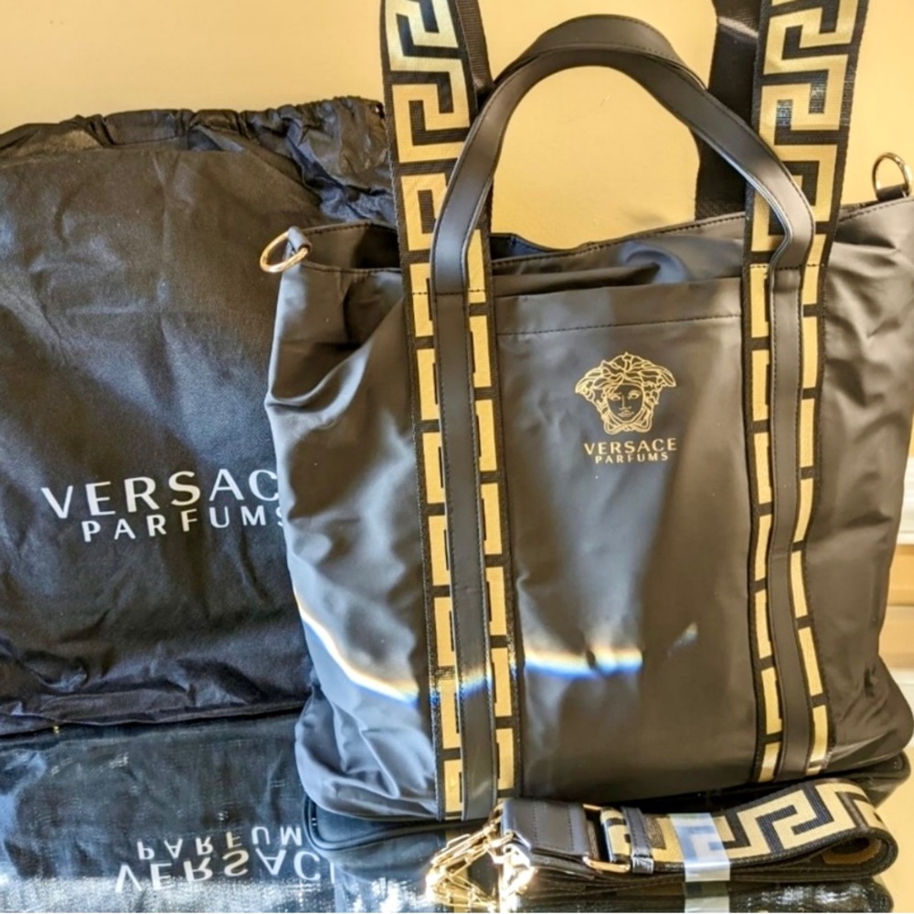 Versace tote crossbody bag new